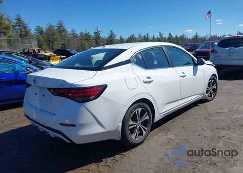2020 Nissan Sentra Sv Xtronic Cvt from USA, damaged, VIN 3N1AB8CV1LY306948